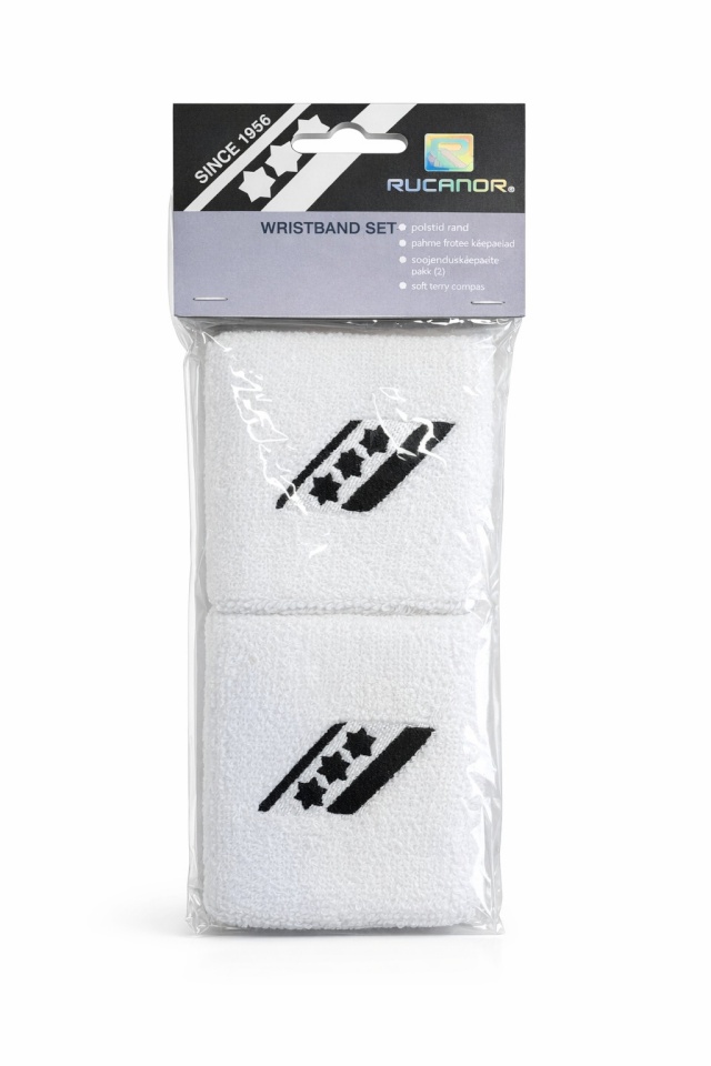 Rucanor randmepael Wristband set valge