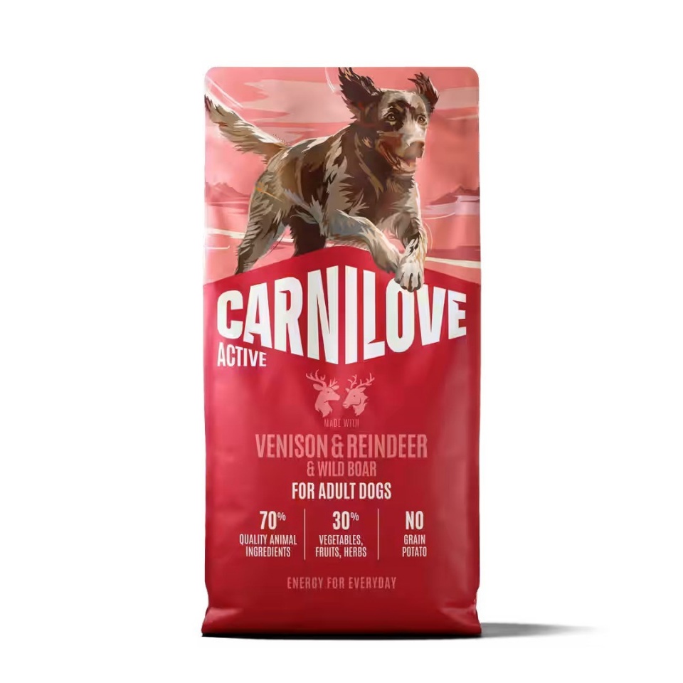 Carnilove kuivtoit koerale Active Venison & Reindeer, 12kg