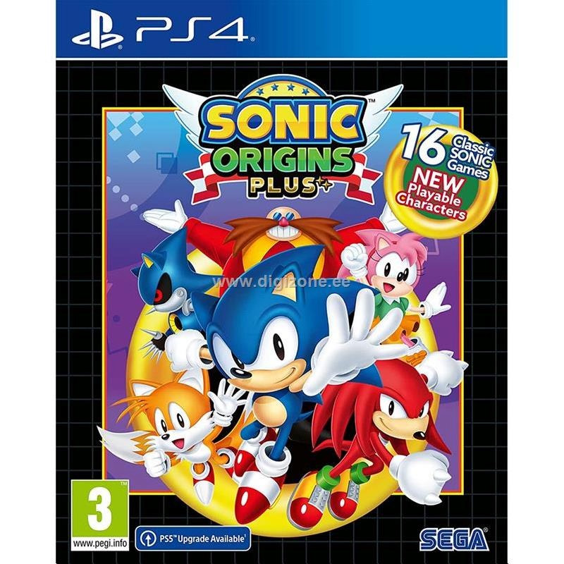 PlayStation 4 mäng Sonic Origins Plus