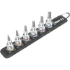 Wera kruvikeerajate komplekt Belt C 2 Zyklop Bit socket set hexagon socket w. holding f.