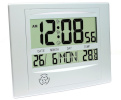 Platinet digitaalne ilmajaam + äratuskell 44377, valge