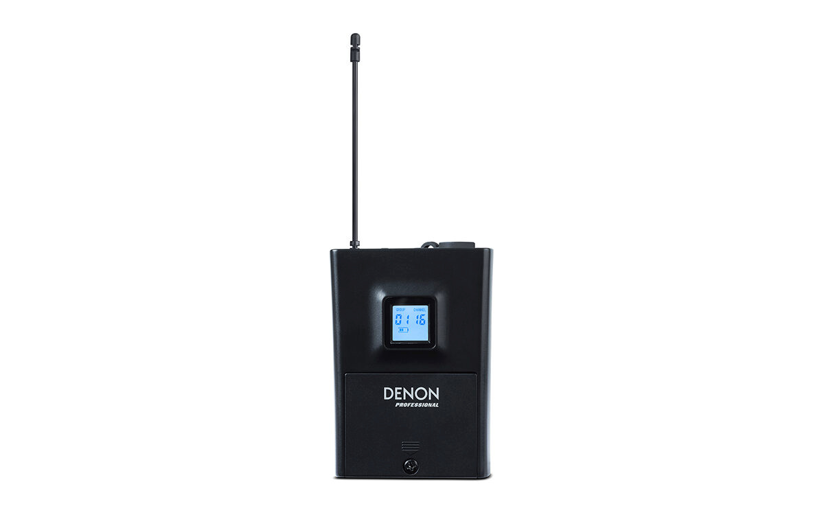 Denon Pro vöösaatja Fitness Pack UHF 863,3 ~ 864,7 MHz