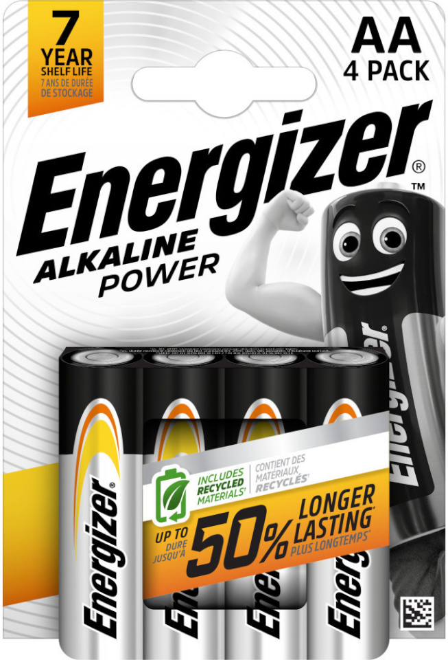 Energizer patarei Energizer Alkaline Power AA CHP4