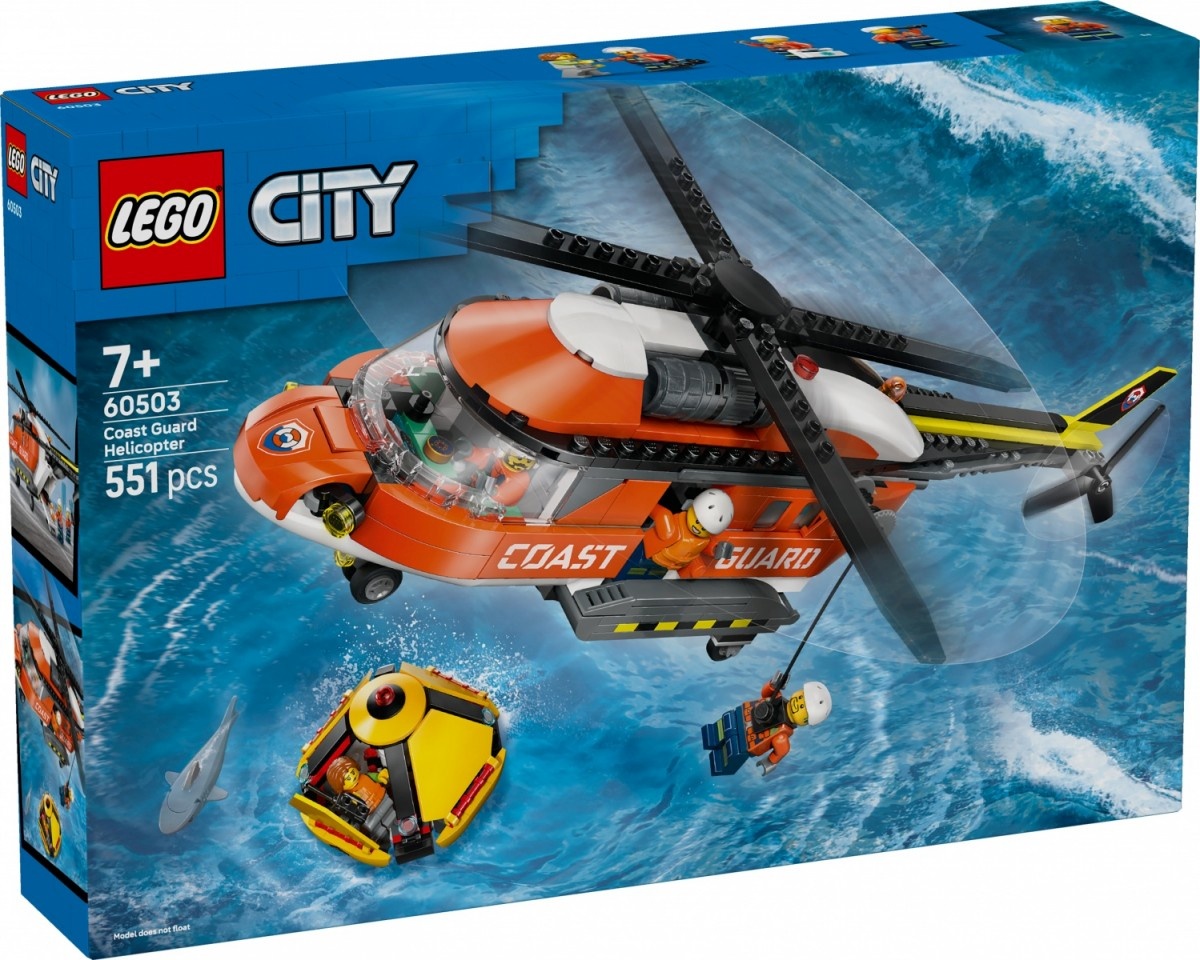 LEGO klotsid 60503 City Hubschrauber der Küstenwache