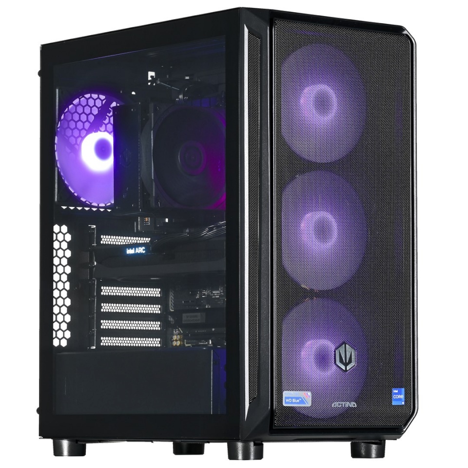 Actina 5901443410287 PC AMD Ryzen™ 5 8400F 32 GB DDR5-SDRAM 1 TB SSD Intel Arc B580 Midi Tower must