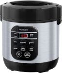 Sencor riisikeetja SRM0650SS Multifunctional Rice Cooker, hõbedane/must