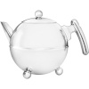 Bredemeijer teekann Teapot Bella Ronde 0,75l chromium fittings 1303CH