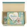 Pampers mähkmed Premium Care - suurus 2, 4–8 Kg, 136 tk + KINGITUS Harmonie Aqua 48 Niisket Salvrätikut