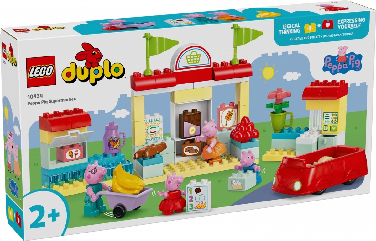 Lego klotsid Bricks DUPLO 10434 Peppa Pig Supermarket