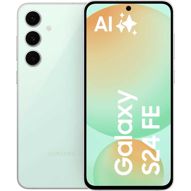 Samsung mobiiltelefon Galaxy S24 FE 5G 8/128GB SM-S721B Android 14, 5G, Mint roheline