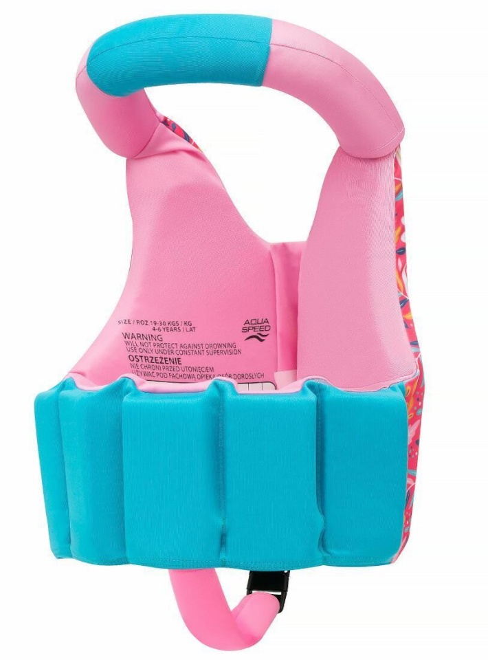 Aqua Speed ujumisvest Pals roosa/sinine 15-19 kg