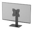 NeoMounts DS45-430BL12 TV Stand 1 screen - 23-43" - 0-40 kg - VESA 100x100-200x200 - height adjustment 10 cm - 70° swivel - must |