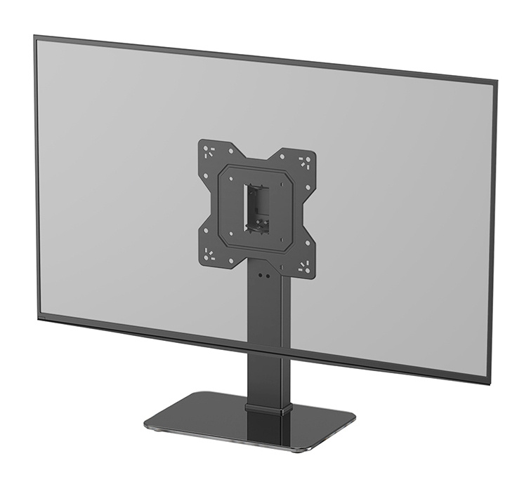 NeoMounts DS45-430BL12 TV Stand 1 screen - 23-43" - 0-40 kg - VESA 100x100-200x200 - height adjustment 10 cm - 70° swivel - must |