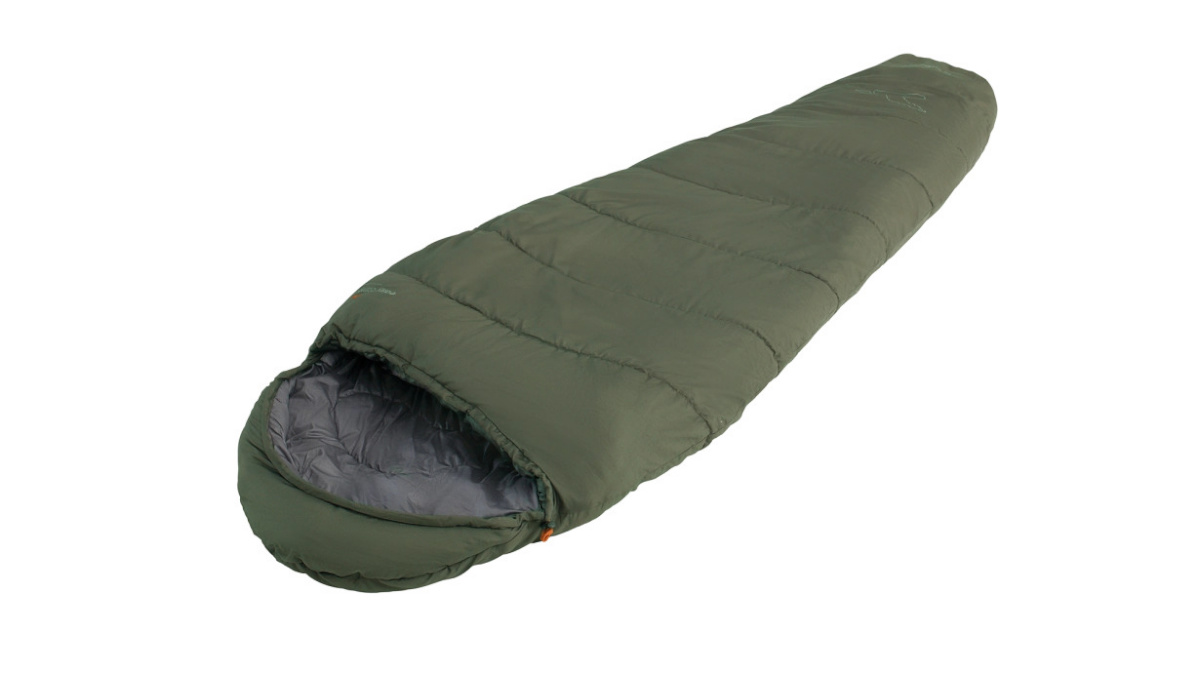 Easy Camp magamiskott Raven II Mummy -1°C | Sleeping Bag | 215 x 76 x 50 cm | -16 to 4 °C | Two-way open-end, L-shaped, autolock