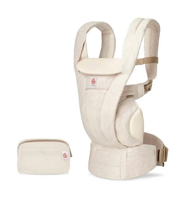 Ergobaby Omni Deluxe Linen kandekott, naturaalne linane