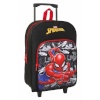 Spider-Man ratastega koolikott must punane 32x42x14cm