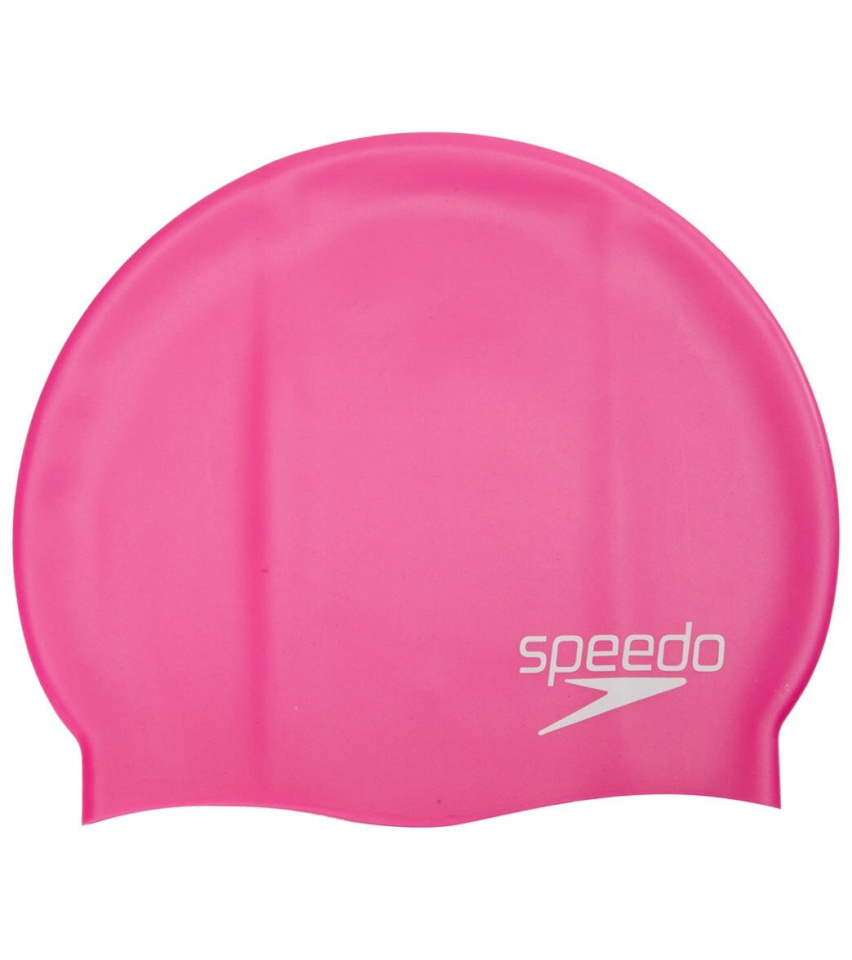 Speedo ujumismüts Plain Moulded Silicone Junior roosa