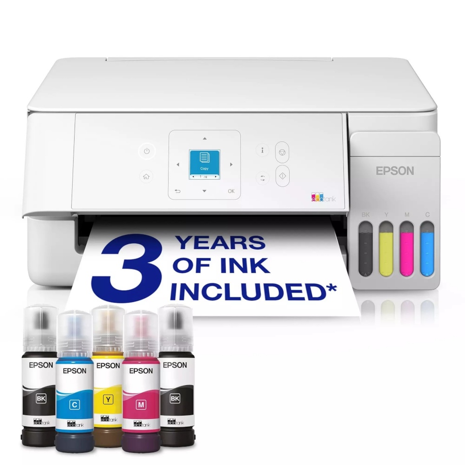 Epson printer Multifunctional printer EcoTank L3366 Inkjet Colour A4 Wi-Fi valge