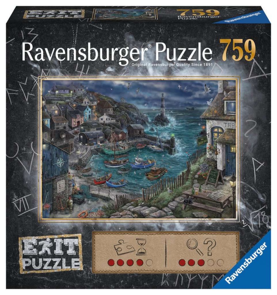 Ravensburger pusle Exit Puzzles The Fishing Village 759-osaline 17365
