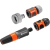 Gardena tarvikute komplekt 18291-20 Basic Equipment Hose Connection with Cleaning Syringe, hall/oranž