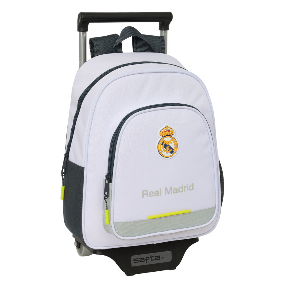Real Madrid C.F. seljakott valge 28x34x10cm