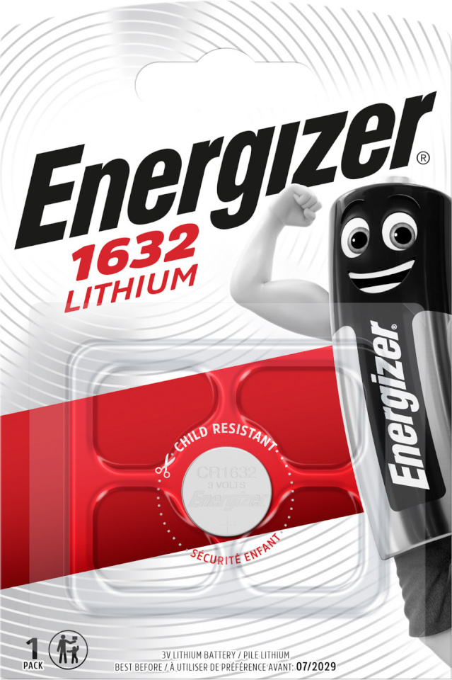 Energizer patarei Energizer Lithium CR1632 BP1