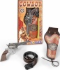 Pulio Gonher Metal revolver with holster and belt