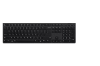 Lenovo klaviatuur Professional Wireless Rechargeable Keyboard 4Y41K04075 NORD, hall, Scissors switch keys