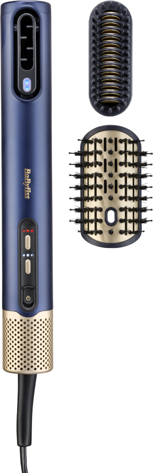 Babyliss föön AS6550E Air Wand Hair Dryer, sinine/kuldne