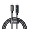 Mcdodo laadimiskaabel Mcdodo CA-4250 USB-C -> USB-C , 100W, LED display, 1.2m