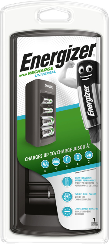 Energizer laadija Universal Charger EU without Batteries