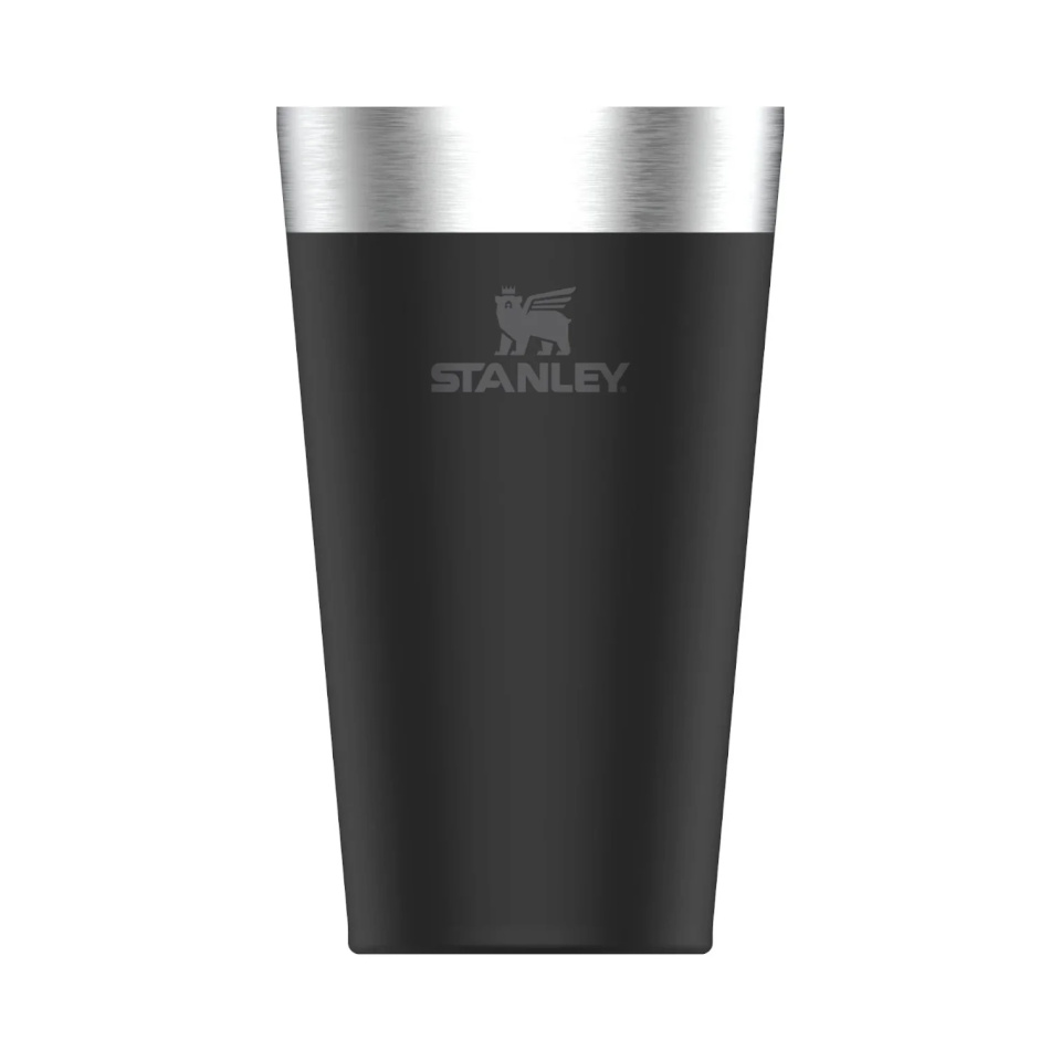 Stanley termostops Adventure Beer Pint 0,47L Matte Black Pebble, must