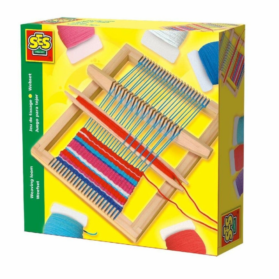SES Creative Õpi kuduma Weaving Set