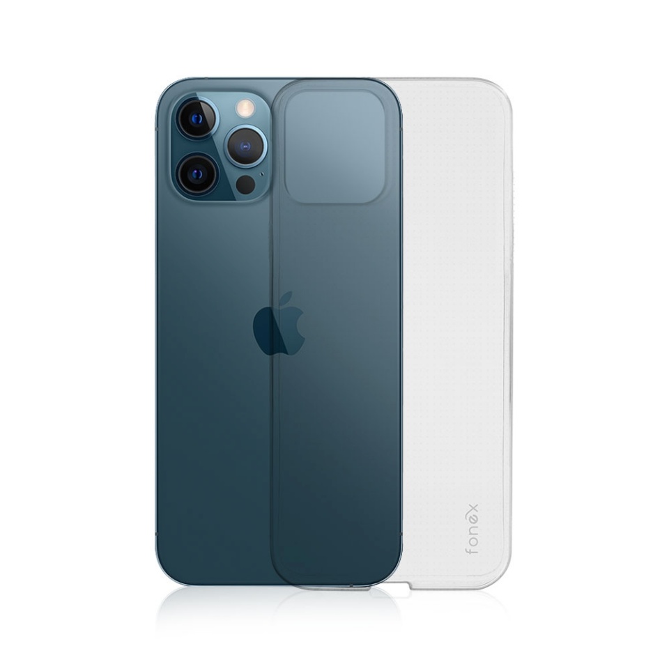 Fonex TPU Invisible kaitsekest iPhone 12 Pro Max, läbipaistev