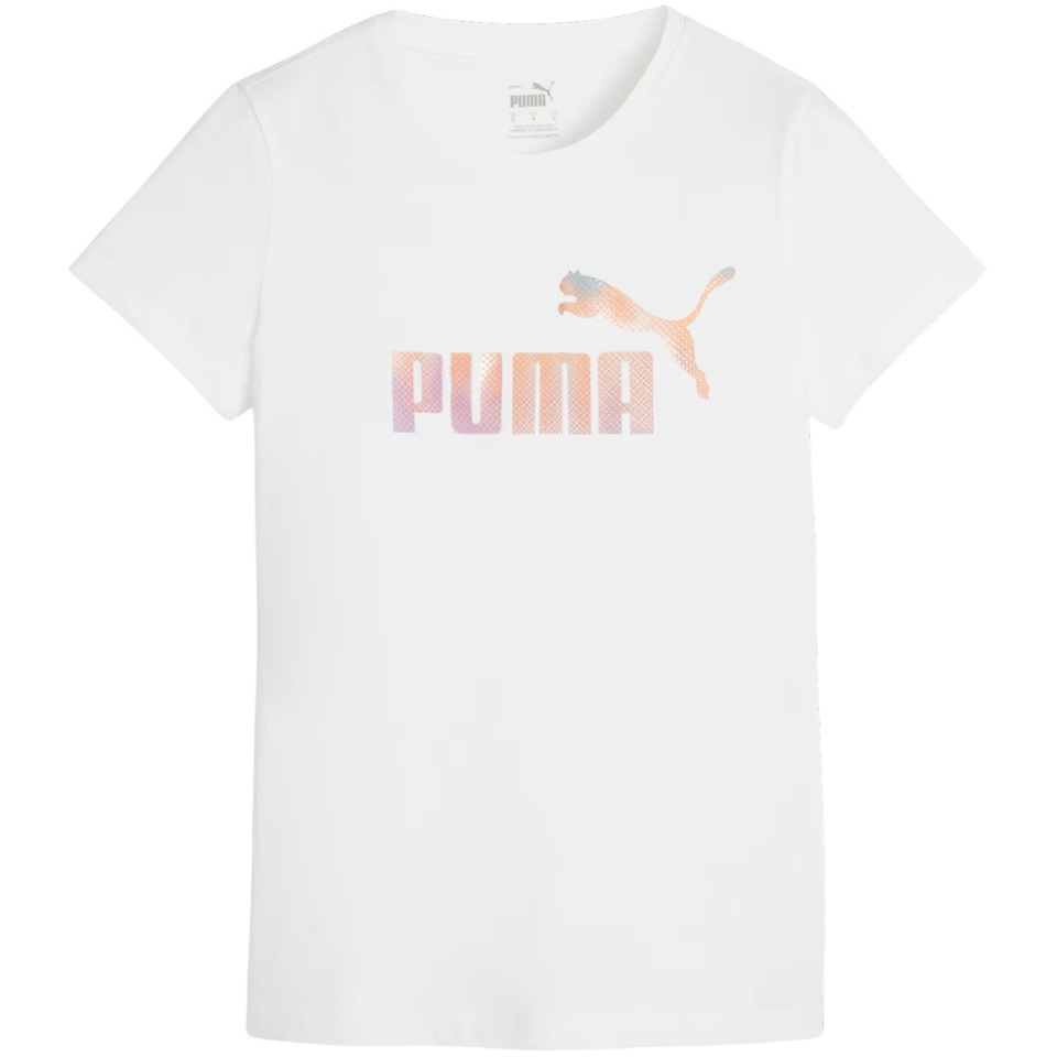 Puma T-särk naistele Ess+ Summer Daze Tee valge 679921 02 suurus L
