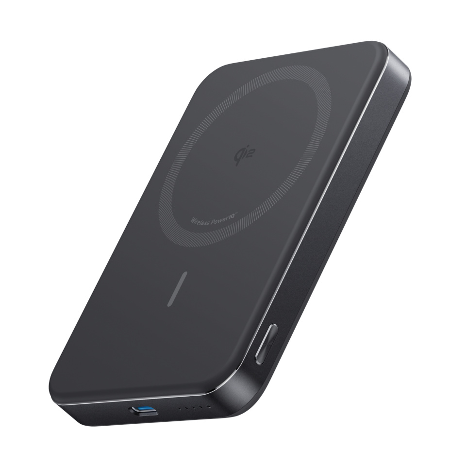 Anker akupank Anker MagGo Wireless Powerbank (With 30W C port, Ultra slim) | A1664H11 | 10000 mAh | must