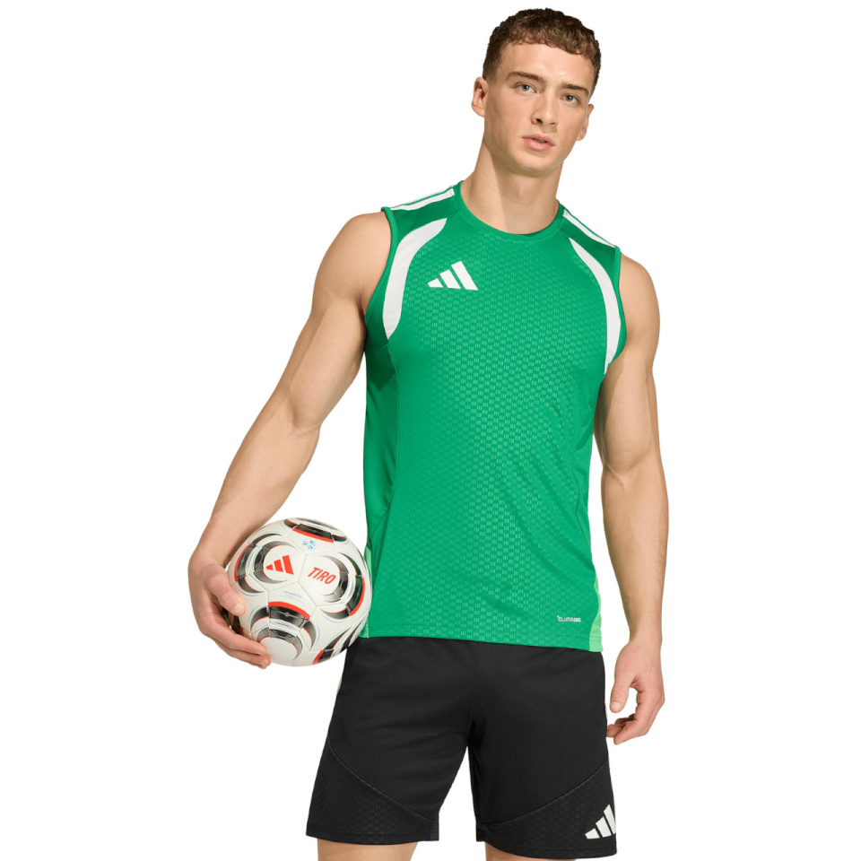 Adidas Teamwear T-särk meestele Tiro 26 Competition Sleeveless Jersey roheline KA7612 suurus XL