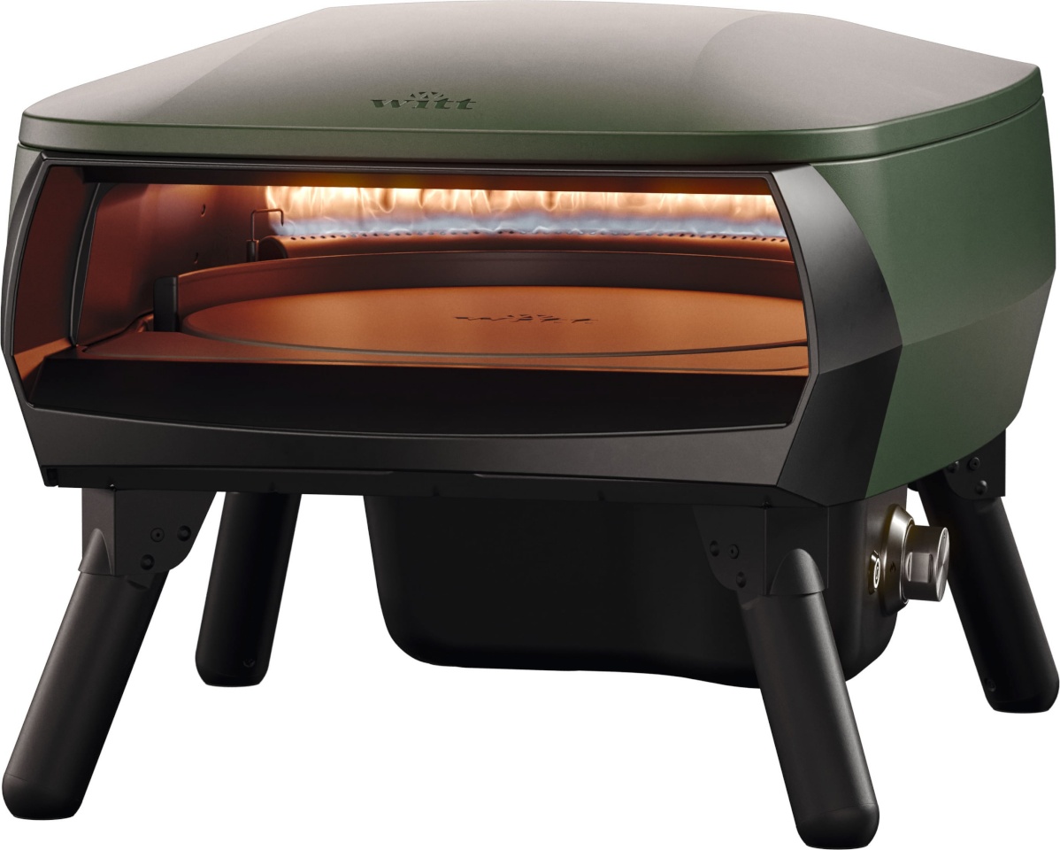 Witt pitsaahi Piccolo Rotante 13" Pizza Oven, roheline