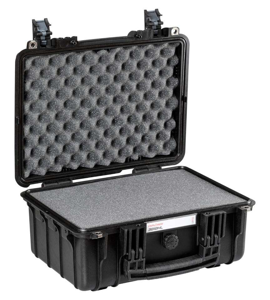 Explorer Cases kohver 3818HL Case Black with Foam