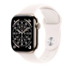Apple nutikell Watch Series 11 GPS + Cellular 42mm kuldne Titanium Case with Light Blush Sport Band - S/M