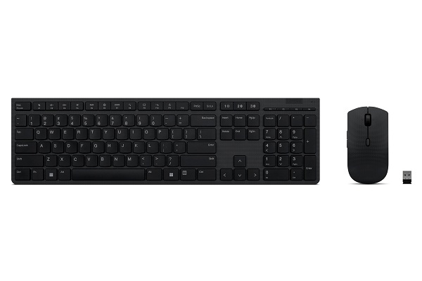 Lenovo klaviatuur Professional Wireless Rechargeable Keyboard and Mouse Combo Nordic hall
