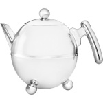 Bredemeijer teekann Teapot Bella Ronde 1,5l chromium fittings 1305CH