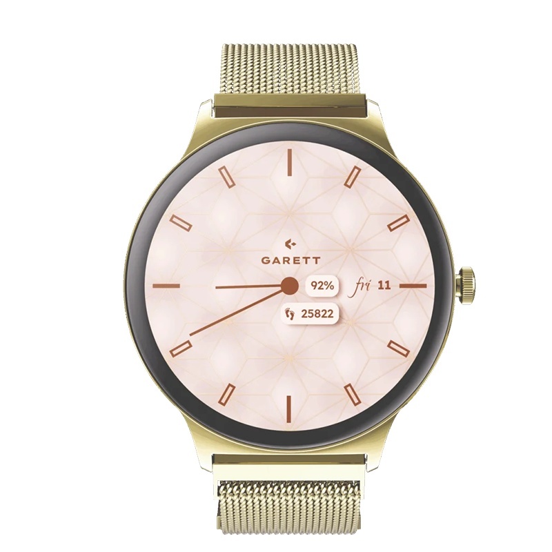 Garett Verona 2 Smartwatch kuldne Mesh steel
