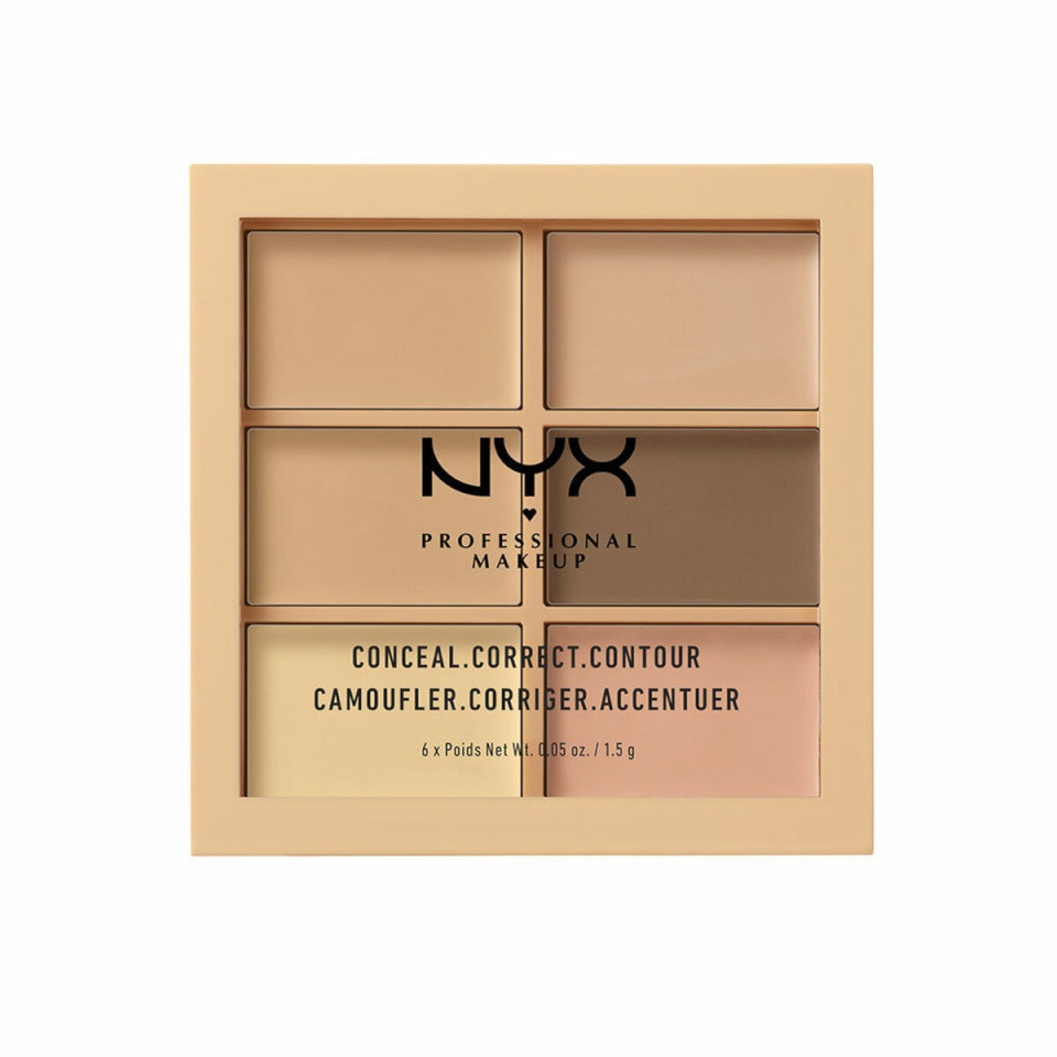 NYX meigikomplekt Conceal Correct Contour 6 x 1,5 g Palett 1,5 g