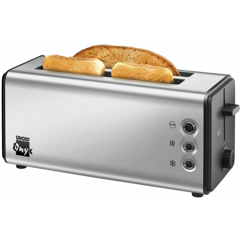 Unold röster 38915 Onyx Duplex Toaster, hõbedane