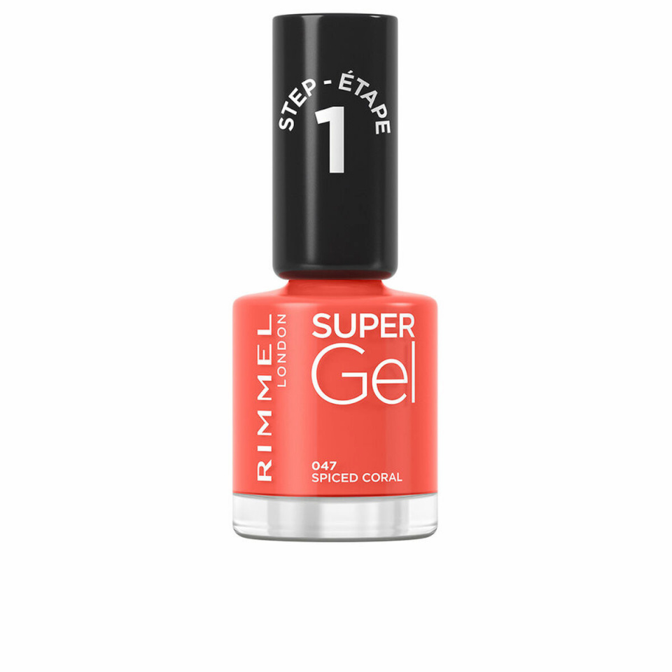 Rimmel London küünelakk Super Gel Nº 047 Spiced coral 12ml