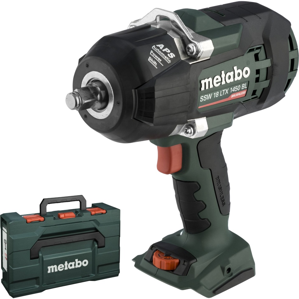 Metabo akutrell SSW 18 LTX 1450 BL Cordless Impact Driver akulööktrell