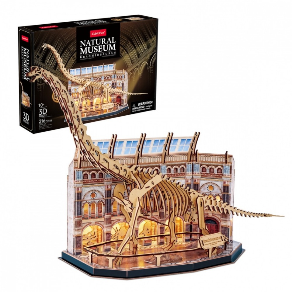 Cubic Fun pusle 3D LED Brachiosaurys