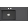 Villeroy&Boch valamu 336202I4, Subway Style 60, 100cm,pealt paigaldatav, nupuga, keraamiline, Graphite