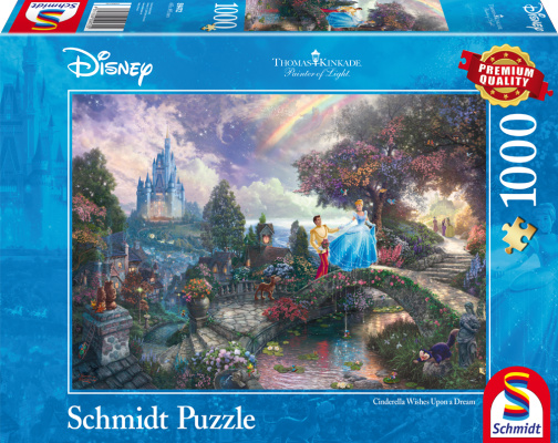 Schmidt pusle Disney Cinderella 1000-osaline 59472